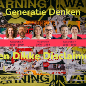 Generaties en werk - de dikke disclaimer